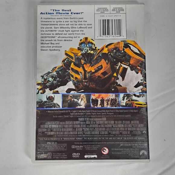 Transformers: Dark of the Moon (DVD, 2011) - Picture 3 of 4